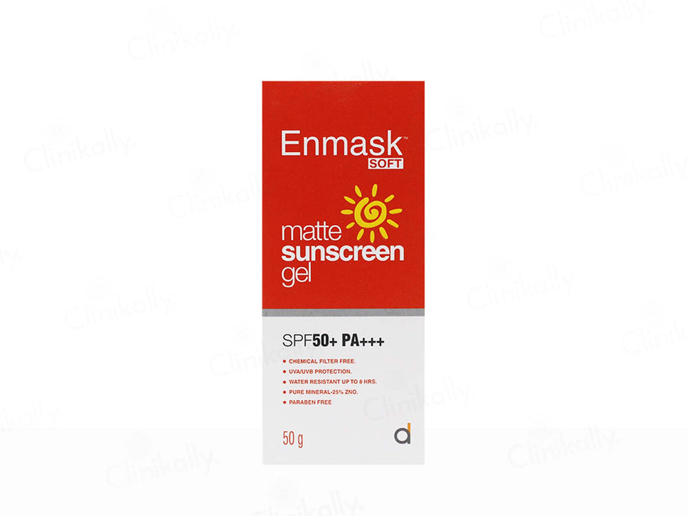 Enmask Soft Matte Sunscreen Gel SPF 50+ PA+++