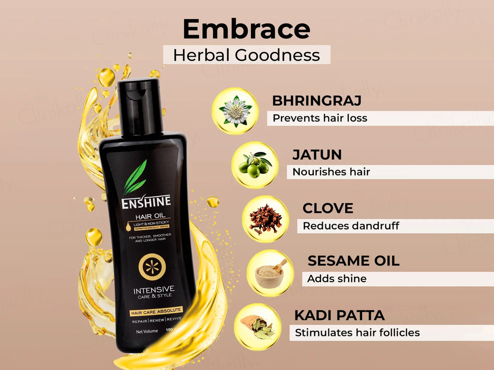 Enshine Light & Non-Sticky Hair Oil