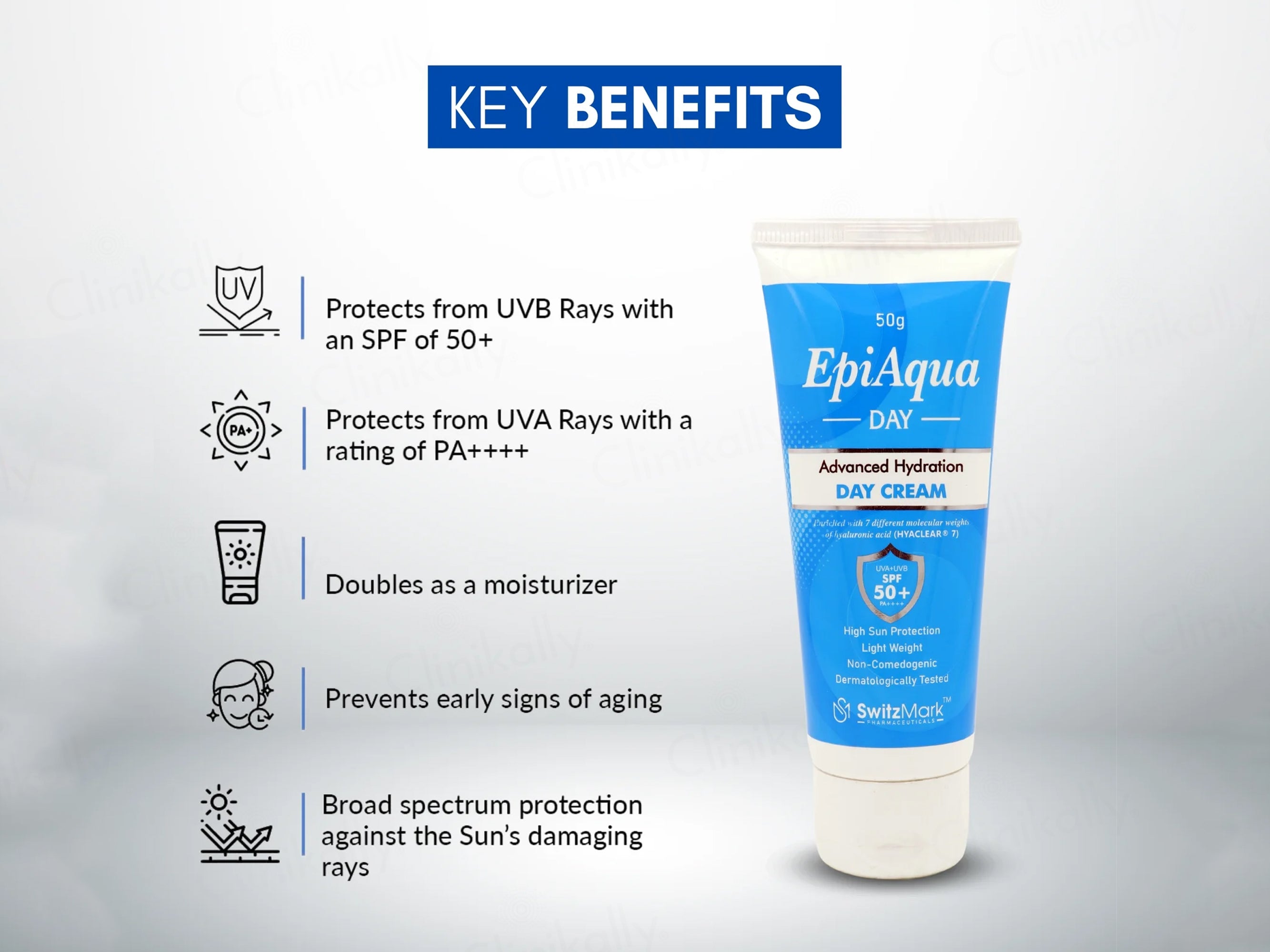 Epiaqua Day Advanced Hydration Cream SPF 50+ PA++++