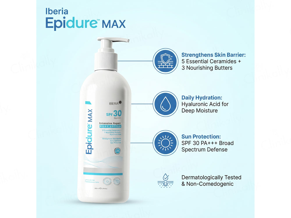 Epidure Max Intensive Repair Body Lotion SPF 30 PA+++