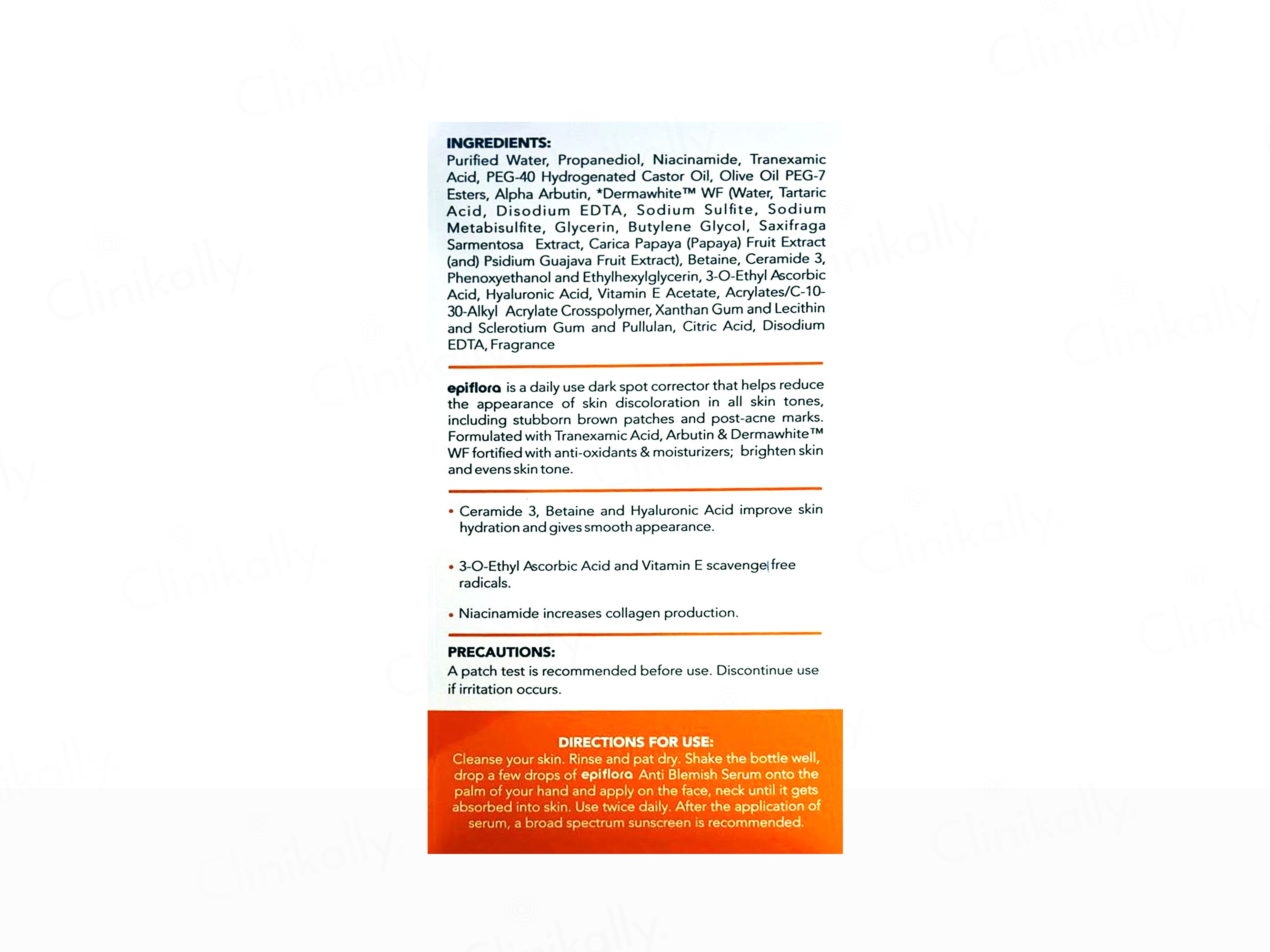 Epiflora Anti-Blemish Serum