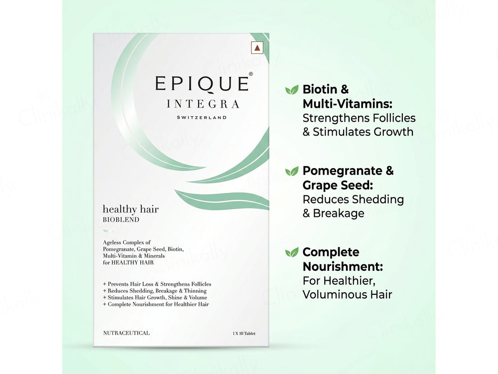 Epique Integra Healthy Hair Bioblend Nutraceutical Tablet