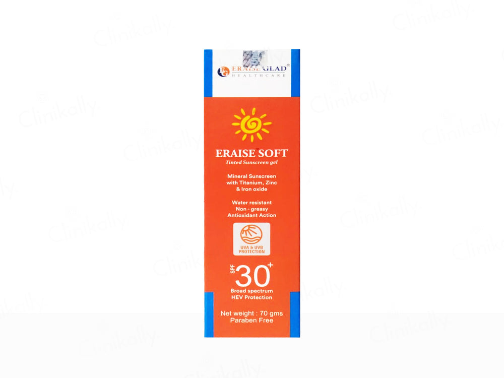 Eraise Soft Tinted Mineral Sunscreen Gel SPF 30+