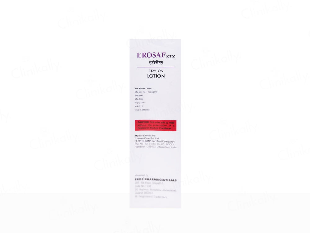 Erosaf KTZ Stay-On Lotion