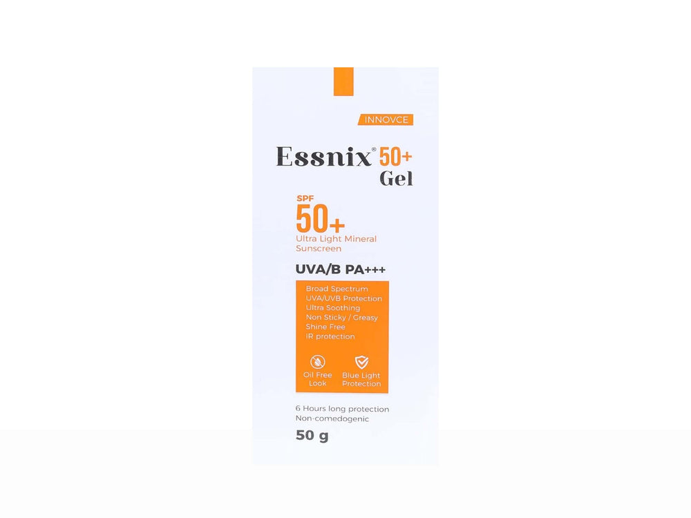 Essnix 50+ Ultra Light Mineral Sunscreen Gel SPF 50+ PA+++