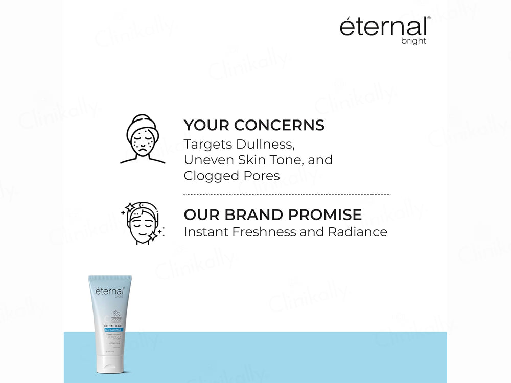Eternal Bright C Glutathione Glo Radiance Face Wash