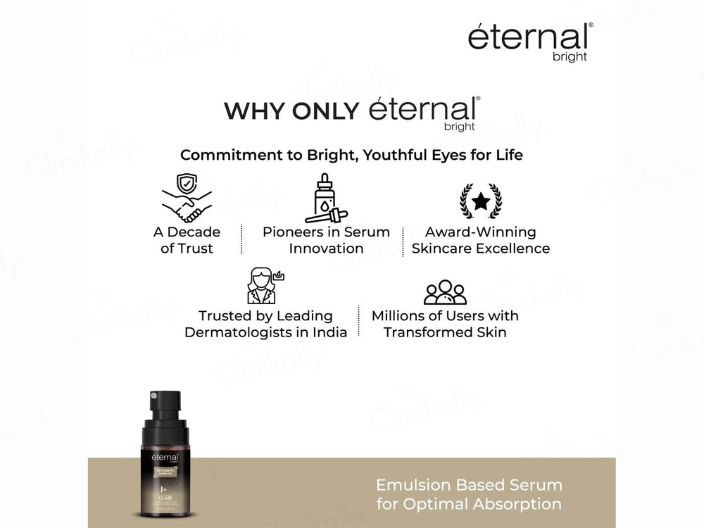 Eternal Bright Caffeine 5% Complex Glare Eye Serum