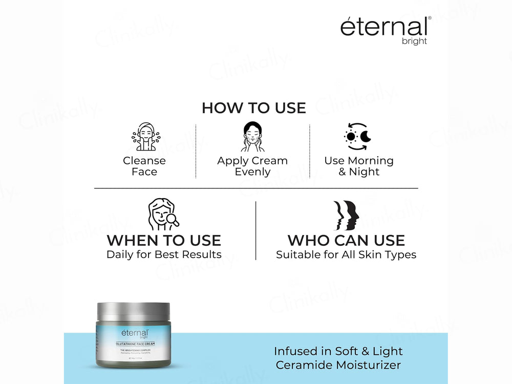 Eternal Bright Glutathione Brightening Face Cream
