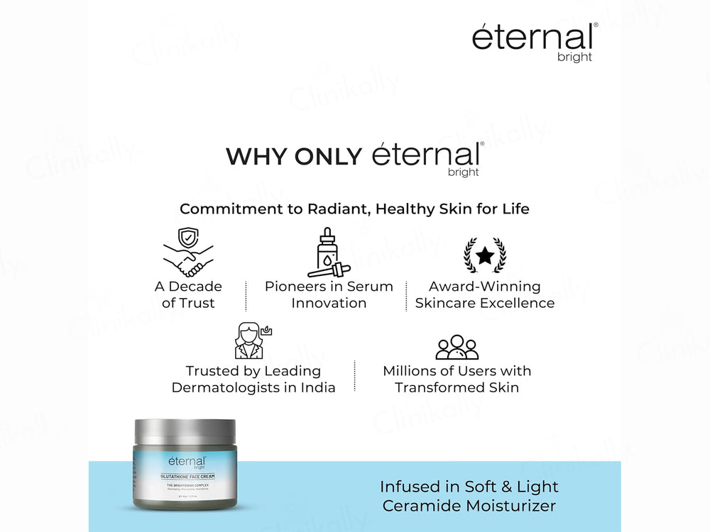 Eternal Bright Glutathione Brightening Face Cream