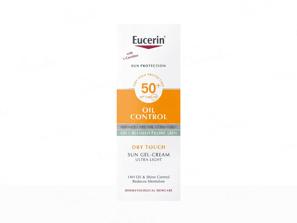 Eucerin Oil Control Dry Touch Ultra Light Sun Gel-Cream Sunscreen SPF 50+