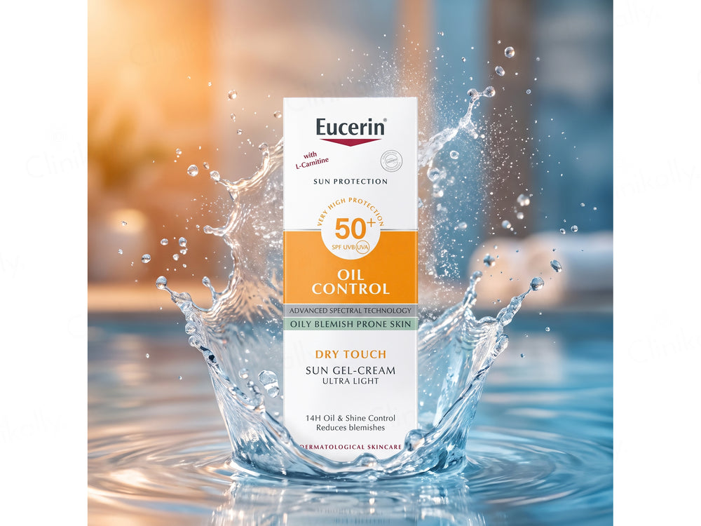 Eucerin Oil Control Dry Touch Ultra Light Sun Gel-Cream Sunscreen SPF 50+