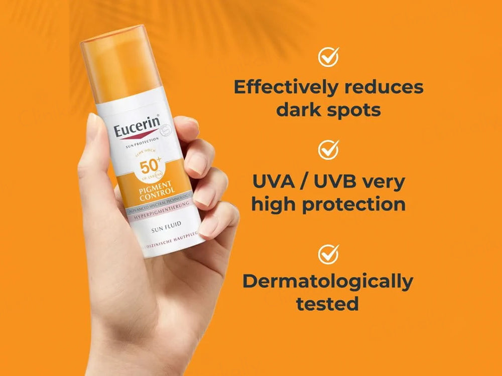 Eucerin Pigment Control Sun Fluid Sunscreen SPF 50+