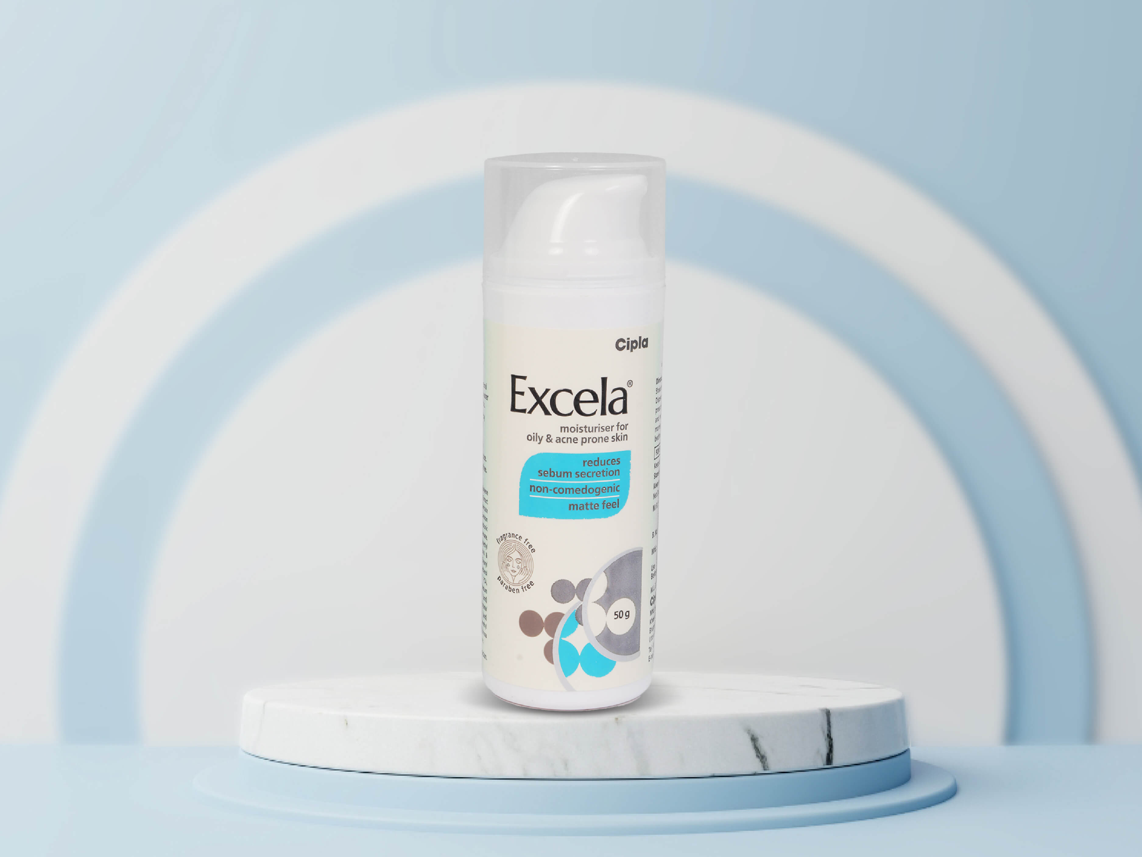 Excela Moisturiser for Oily & Acne Prone Skin - Clinikally