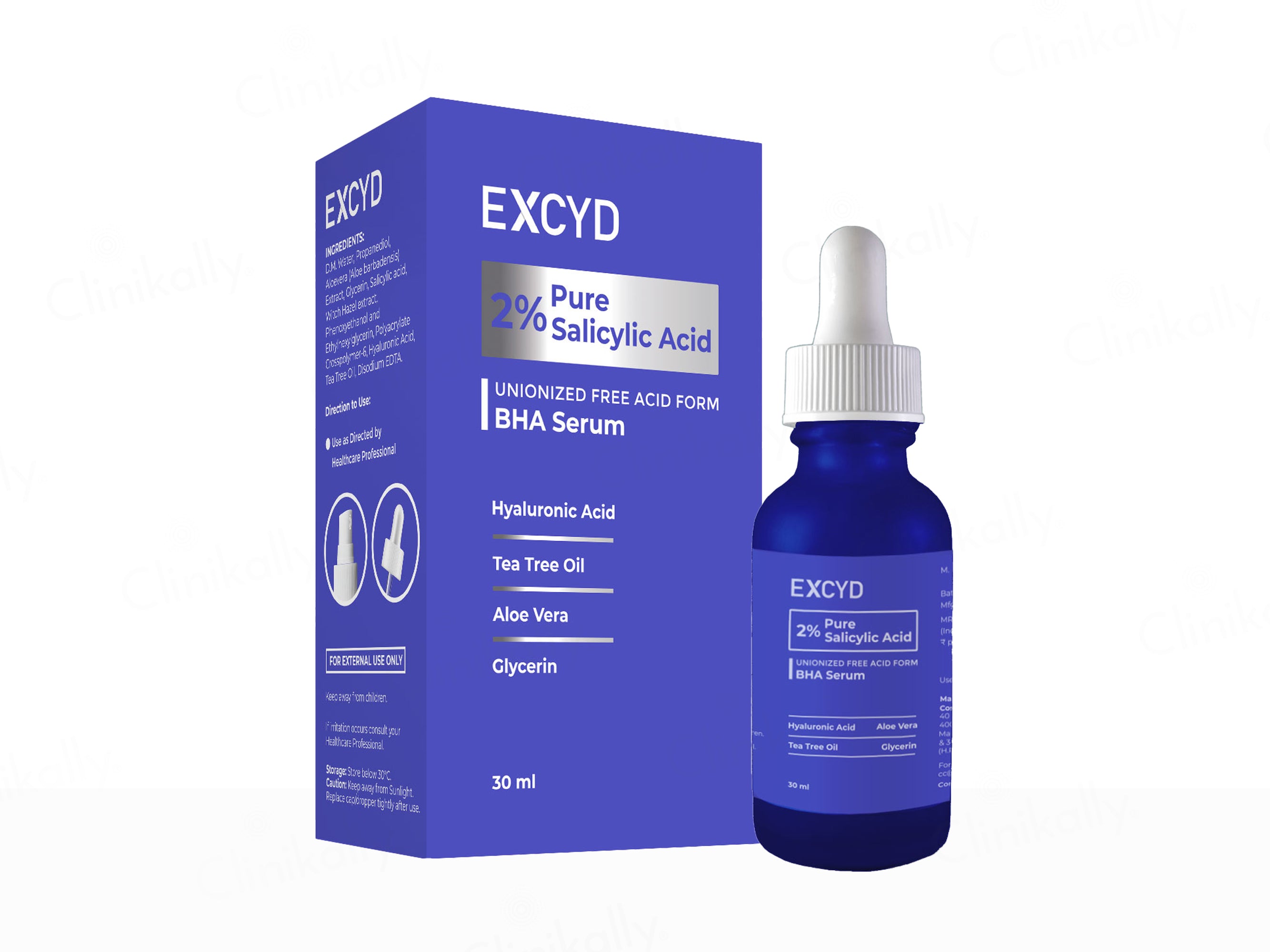Excyd 2% Pure Salicylic Acid BHA Serum