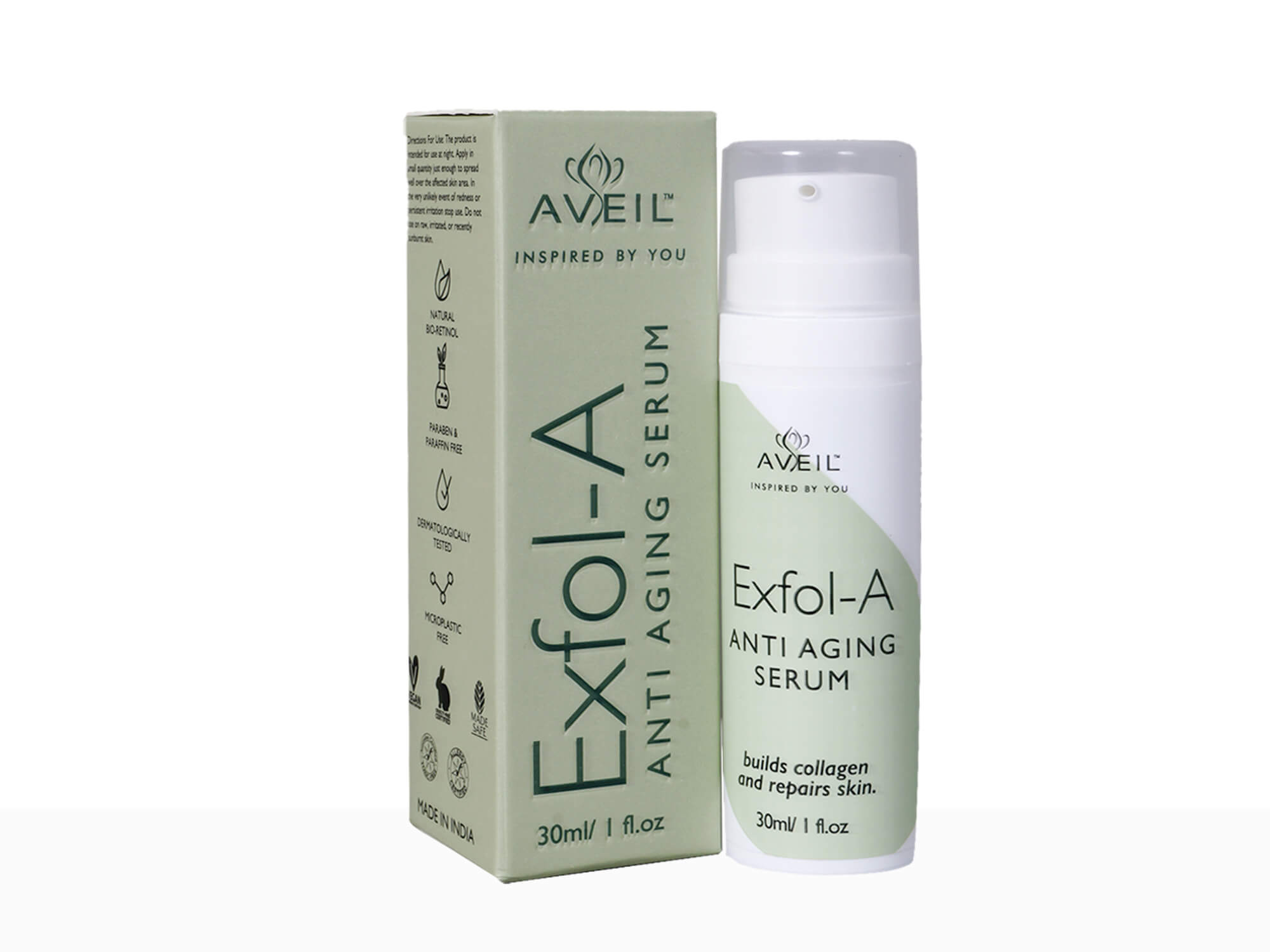 Aveil Exfol-A Anti Aging Serum- Clinikally