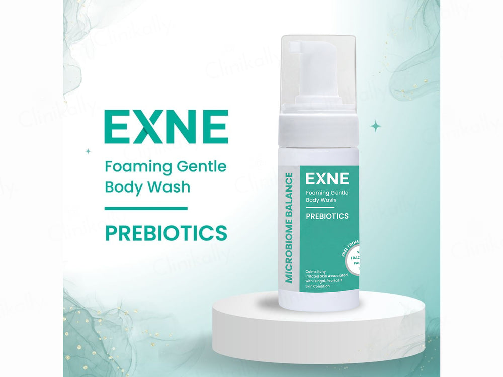 Exne Prebiotics Soothing & Hydrating Foaming Gentle Body Wash