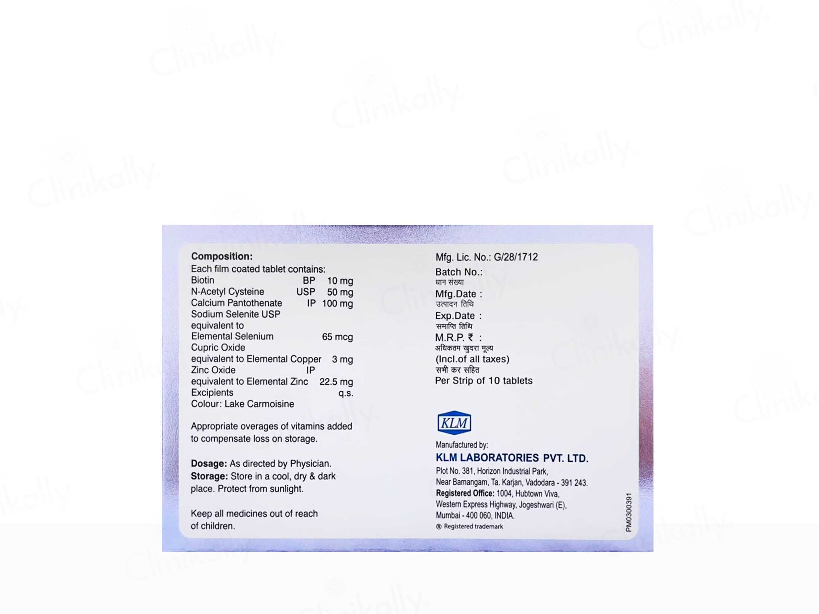 Buy Extend Forte Tablet Online at Best Price | Clinikally