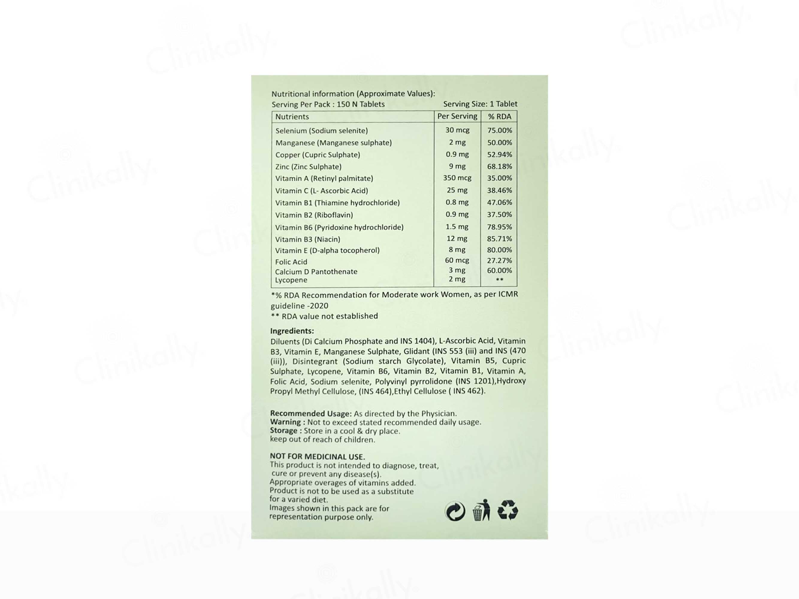 Buy Extend Total Tablet Online at Best Price | Clinikally