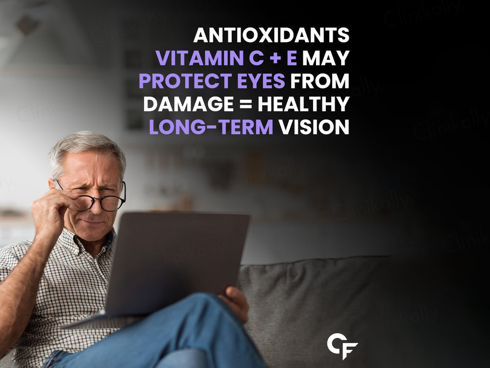 Carbamide Forte Eye Care Gummies With Lutein, Astaxanthin & Zeaxanthin - Cranberry Flavour