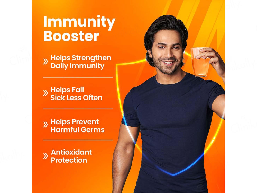 Fast&Up Charge Natural Vitamic C Effervescent Tablet - Fizzy Orange Blast Flavour