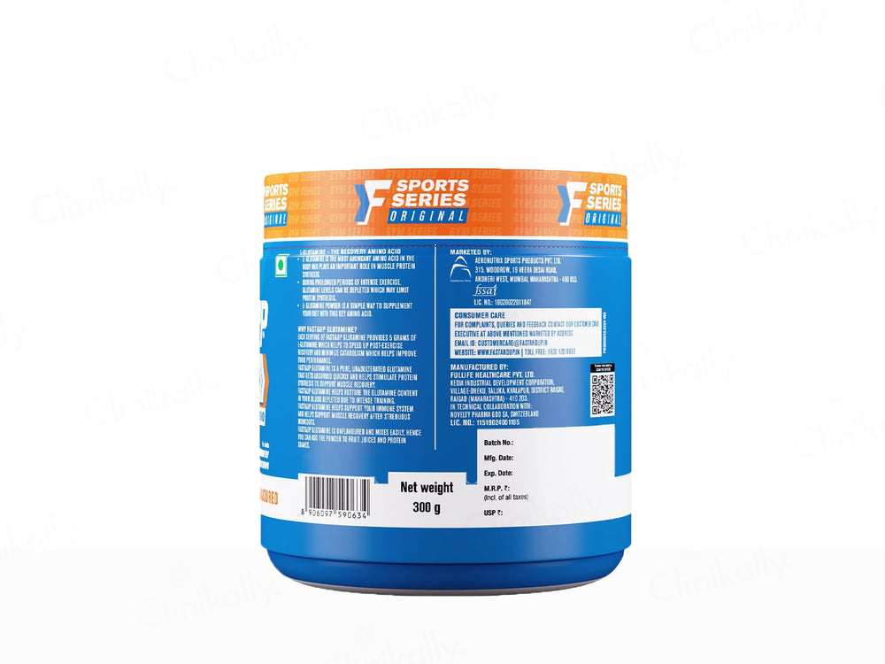Fast&Up Glutamine 500mg Nutraceutical Powder