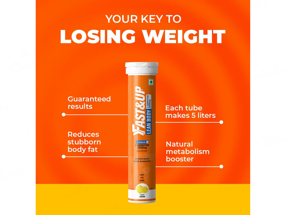 Fast&Up Lean Body L-Carnitine 2000mg Effervescent Tablet