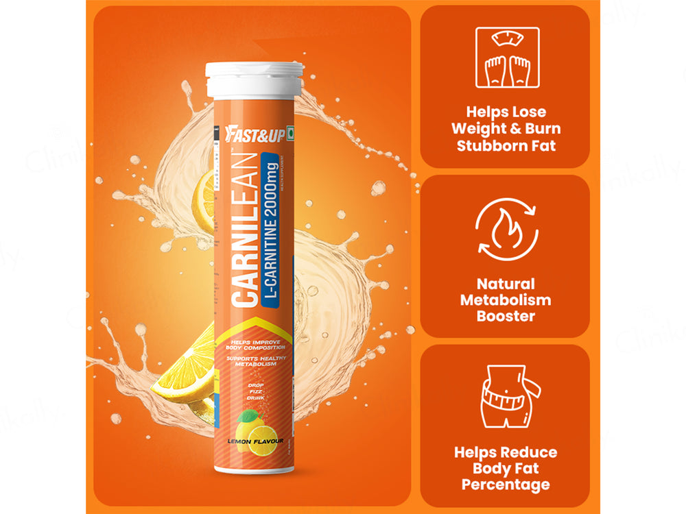 Fast&Up Carnilean L-Carnitine 2000mg Effervescent Tablet