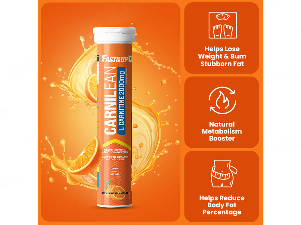 Fast&Up Carnilean L-Carnitine 2000mg Effervescent Tablet