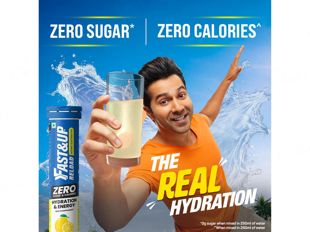 Fast&Up Reload Instant Electrolyte Zero Sugar Effervescent Tablet