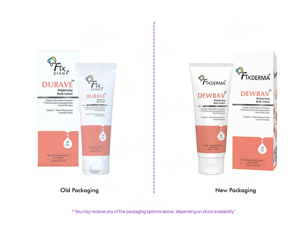 Fixderma Dewrav Brightening Body Lotion