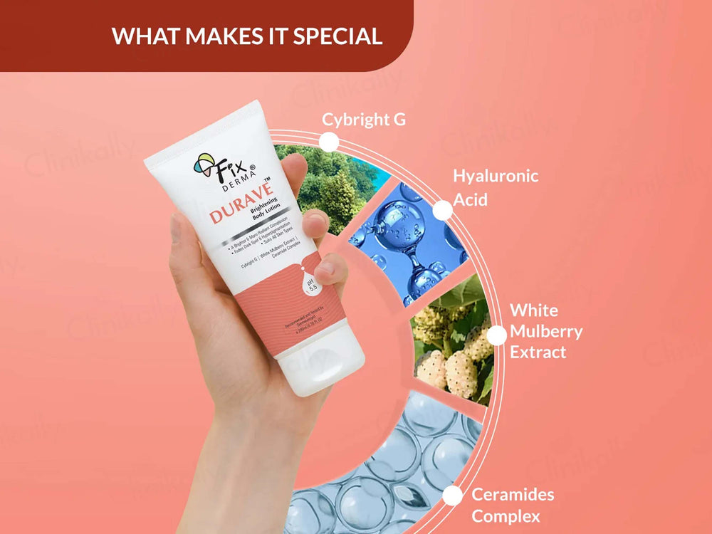 Fixderma Durave Brightening Body Lotion