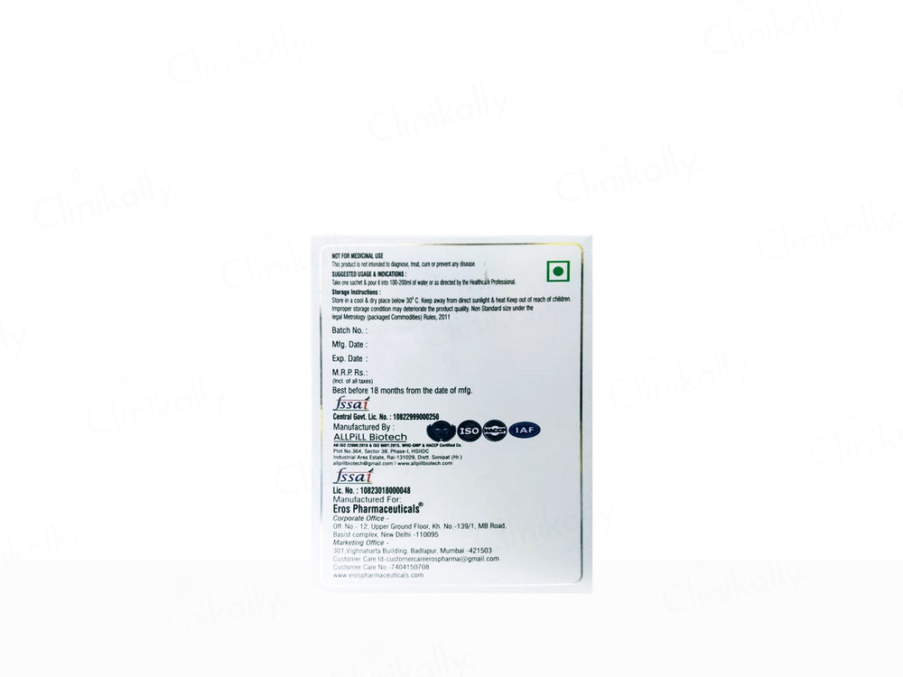 Fixglow Ultimate Skin Brightness Nutraceutical Sugar Free Sachet