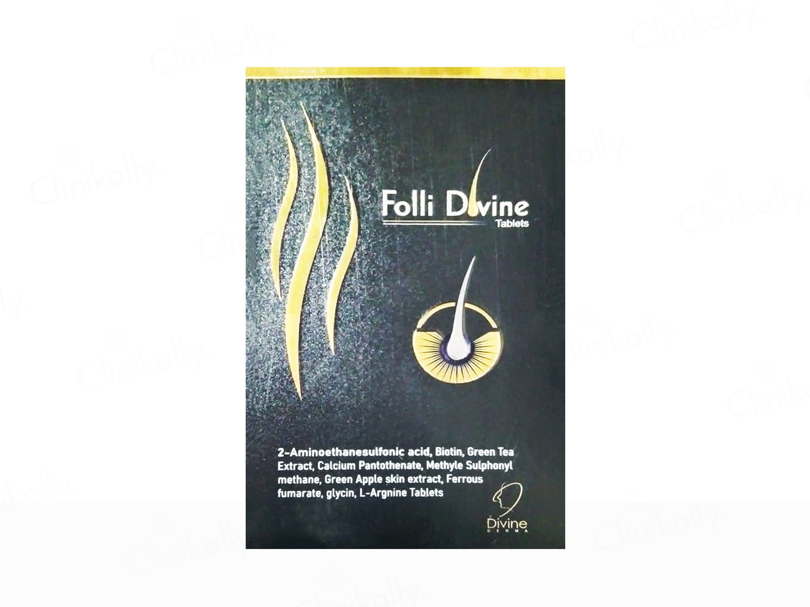 Folli Divine Hair Growth Supplement Tablet