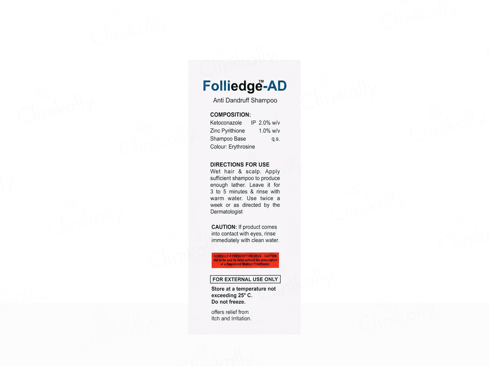 Folliedge-AD Anti-Dandruff Shampoo