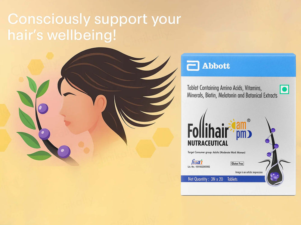 Follihair Nutraceutical Am Pm Tablet