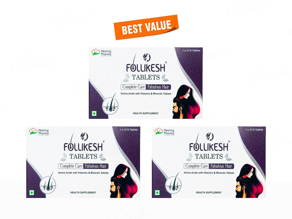 Follikesh Hair Supplement Tablet