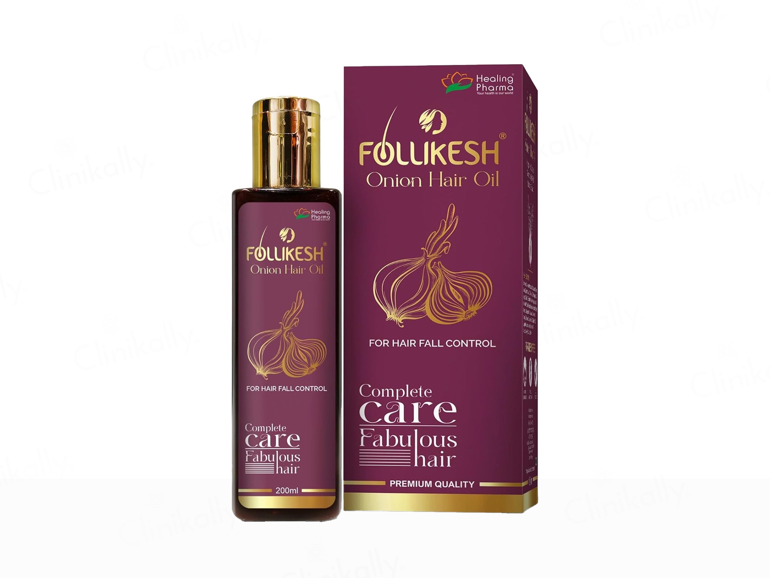 Follikesh Onion Hair Fall Control Oil