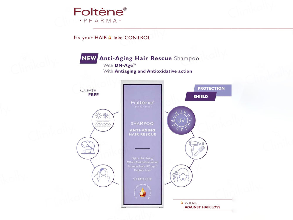 Foltene Pharma Anti-Ageing Hair Rescue Shampoo