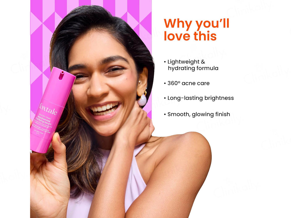 Foxtale 12% Niacinamide + Azelaic Acid Clarifying Serum