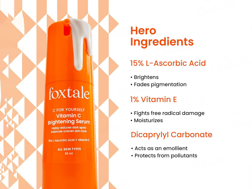 Foxtale 15% Vitamin C Brightening Serum