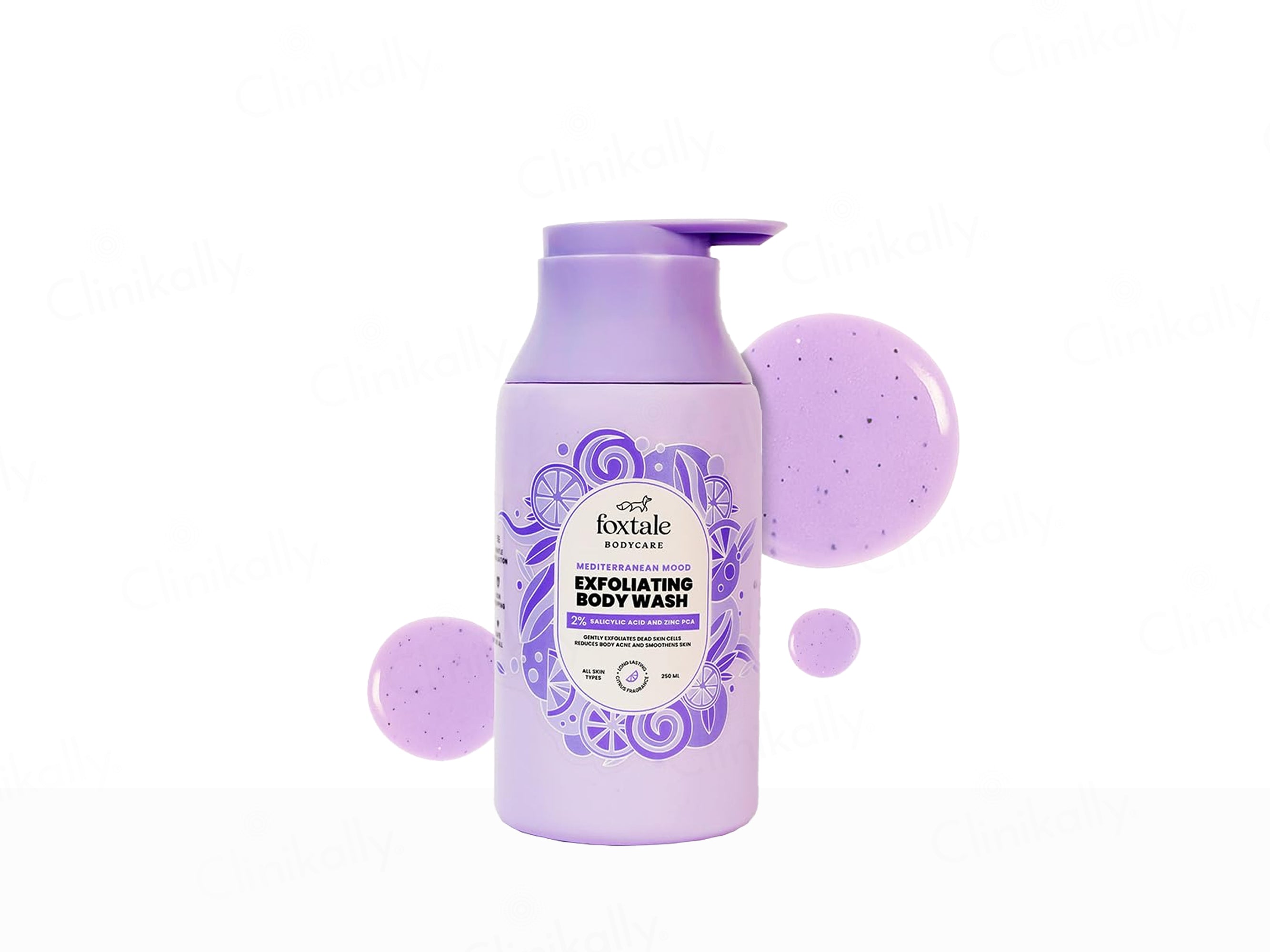 Foxtale 2% Salicylic Acid Exfoliating Body Wash