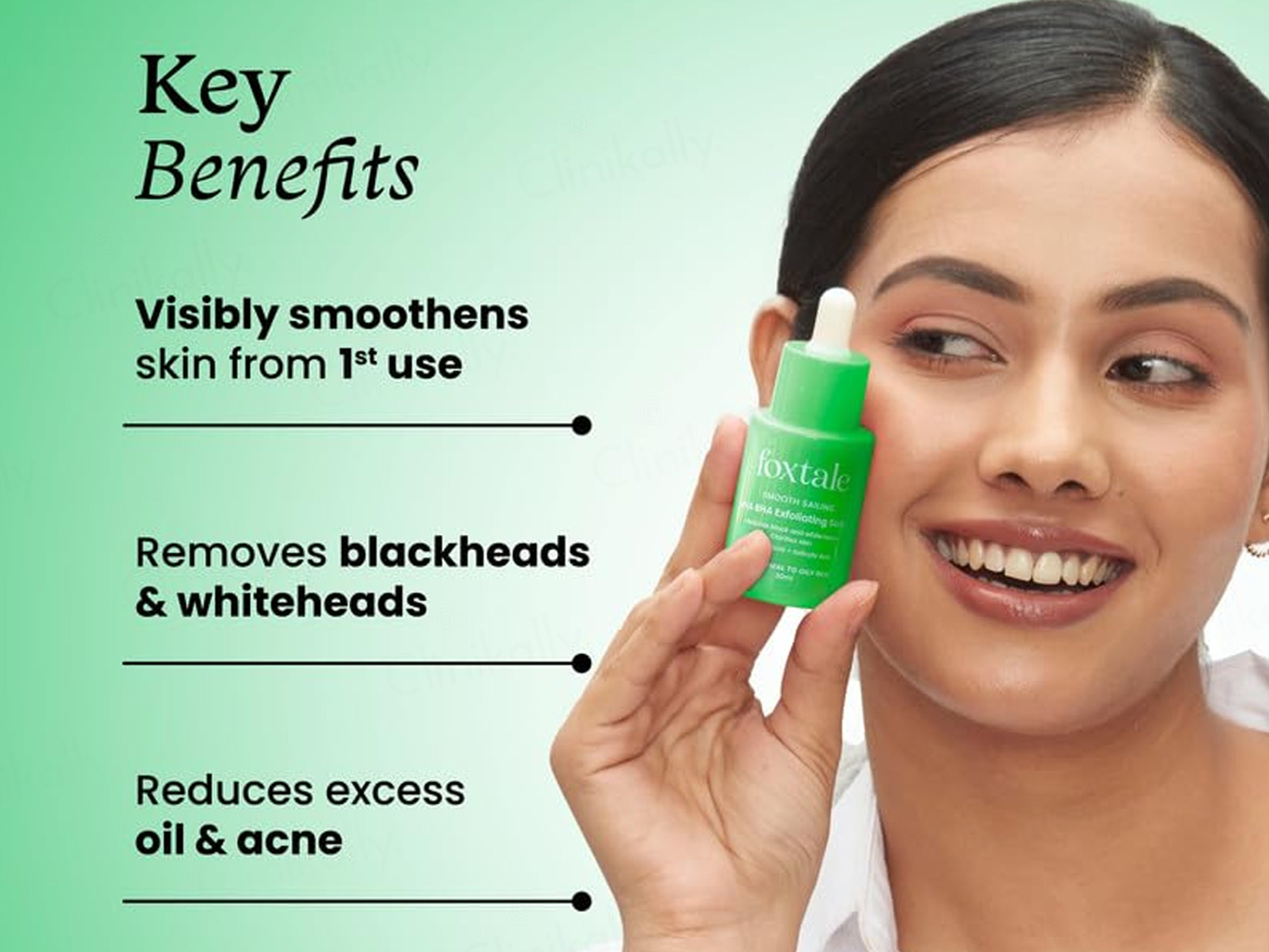 Foxtale AHA BHA Exfoliating Serum