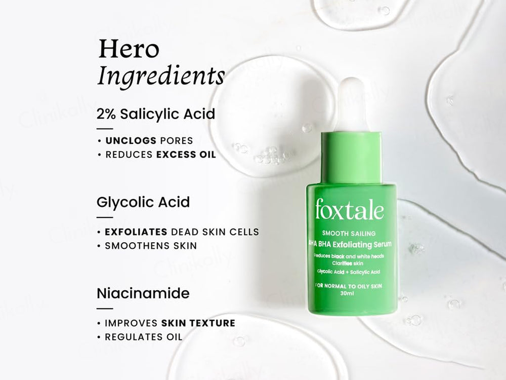 Foxtale AHA BHA Exfoliating Serum