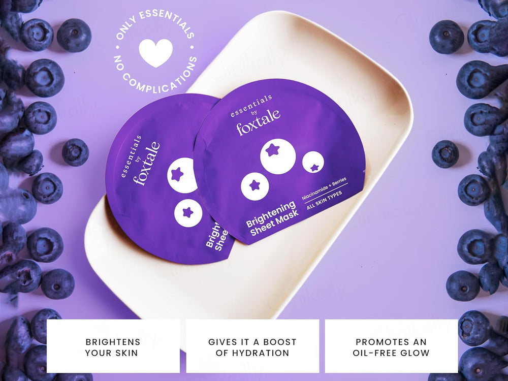 Foxtale Brightening Face Sheet Mask