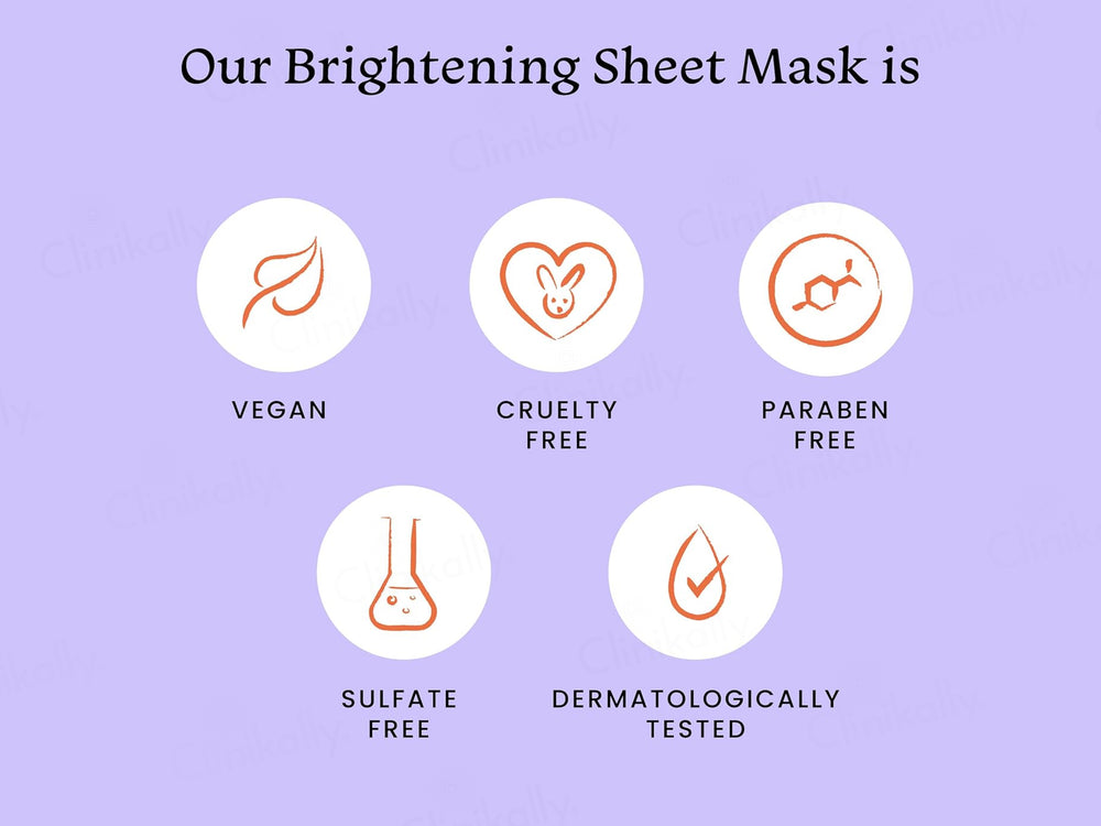 Foxtale Brightening Face Sheet Mask