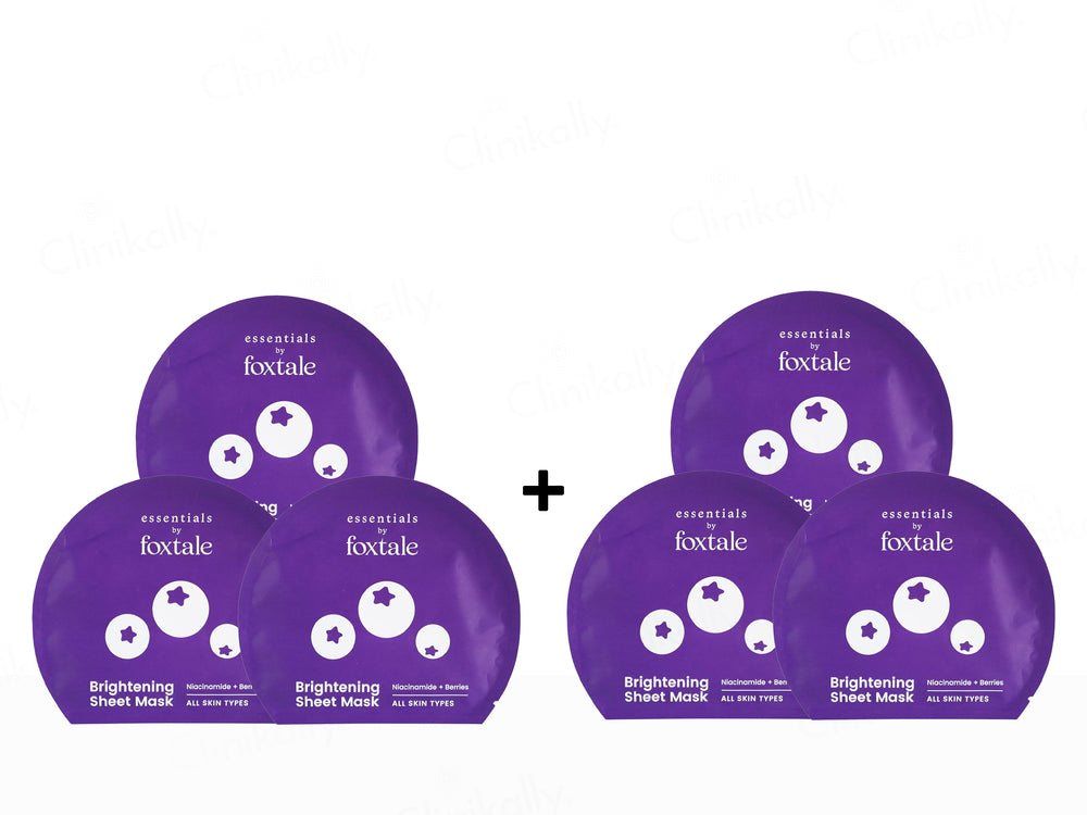 Foxtale Brightening Face Sheet Mask
