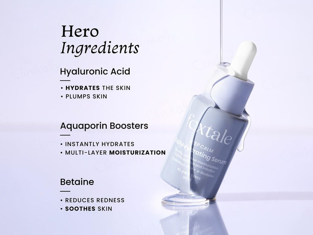 Foxtale Daily Hydrating Hyaluronic Acid Serum