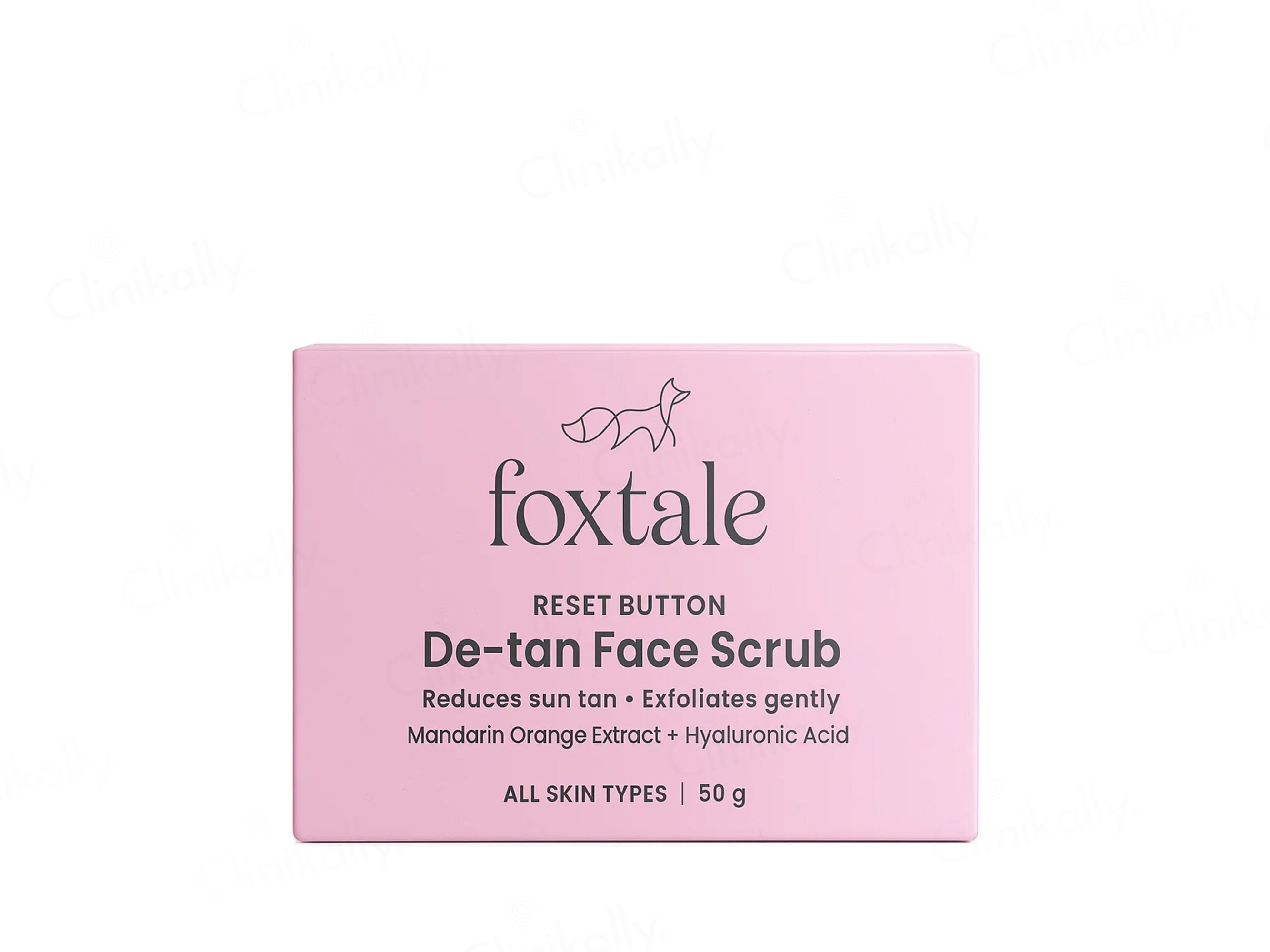 Foxtale De-Tan Face Scrub