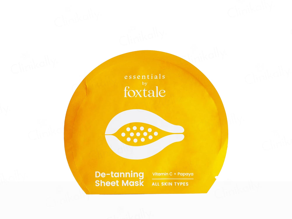 Foxtale De-Tanning Face Sheet Mask