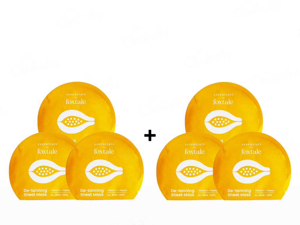 Foxtale De-Tanning Face Sheet Mask